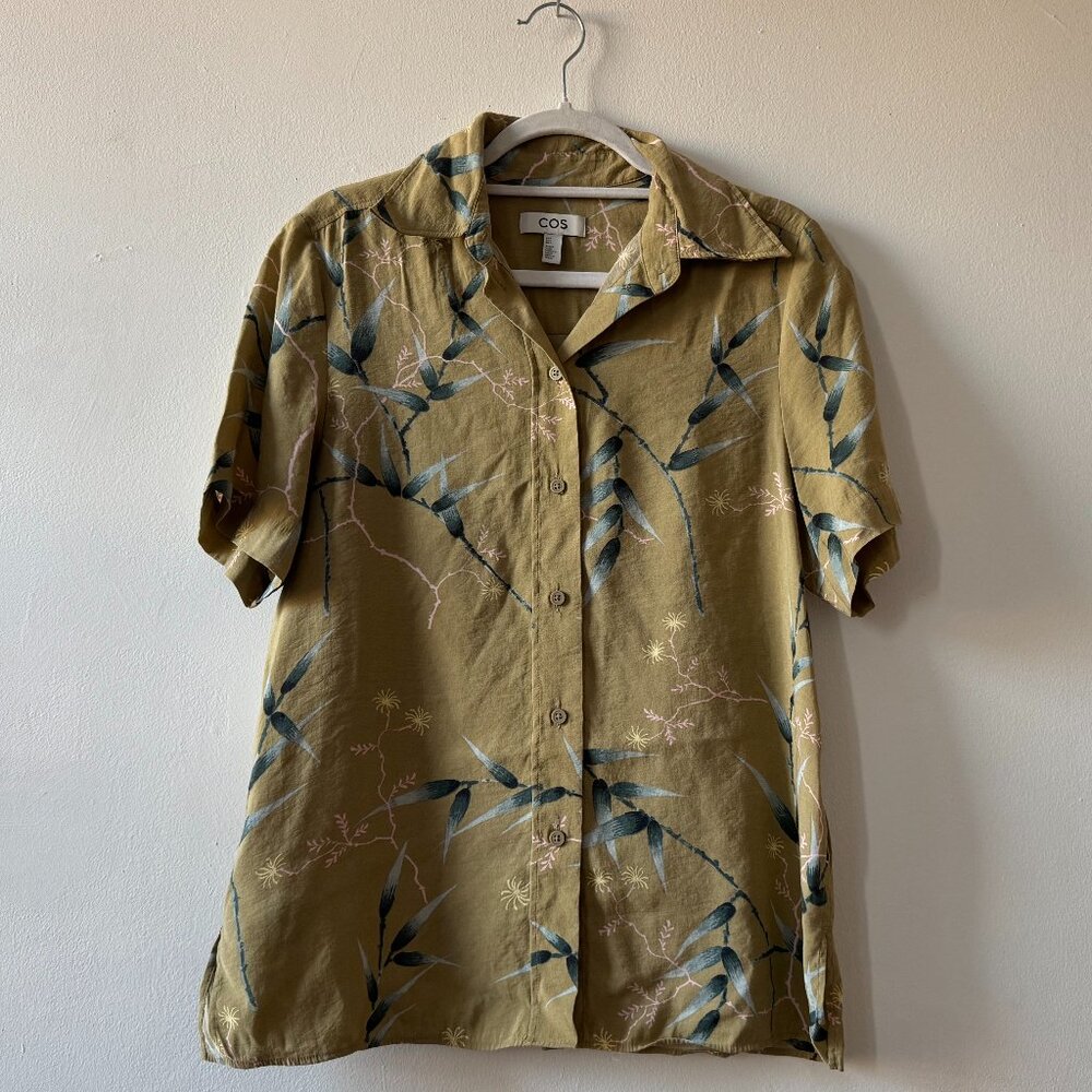 COS Button Down Short Sleeve Shirt